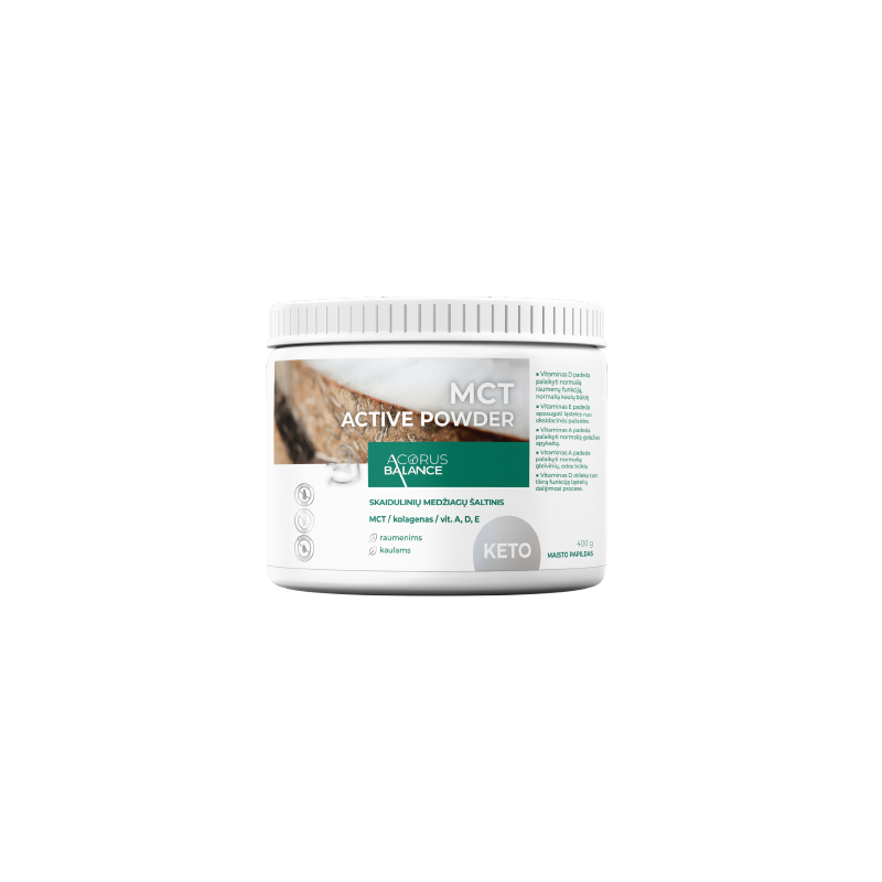 MCT ACTIVE powder, raumenims / kaulams, 400 g