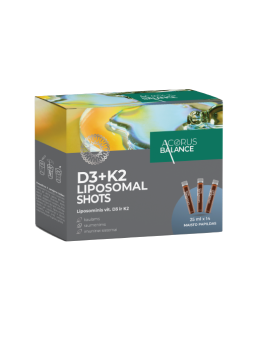 Liposomal shots D3+K2, 14 pcs