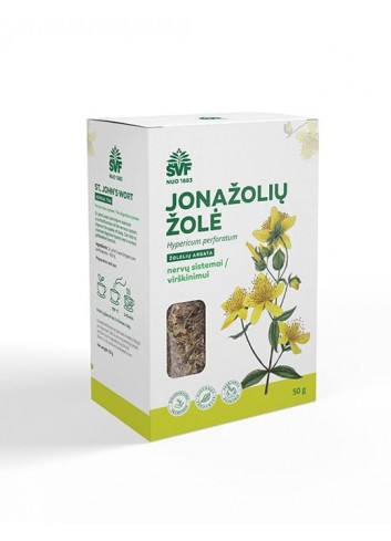 Žolelių arbata jonažolių žolė, Švenčionių vaistažolės, 50 g