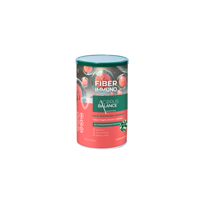 Skaidulos IMMUNO FIBER, 180 g