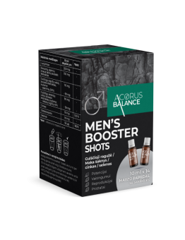 MEN‘S BOOSTER SHOTS, potencijai ir vaisingumui, 14 vnt.