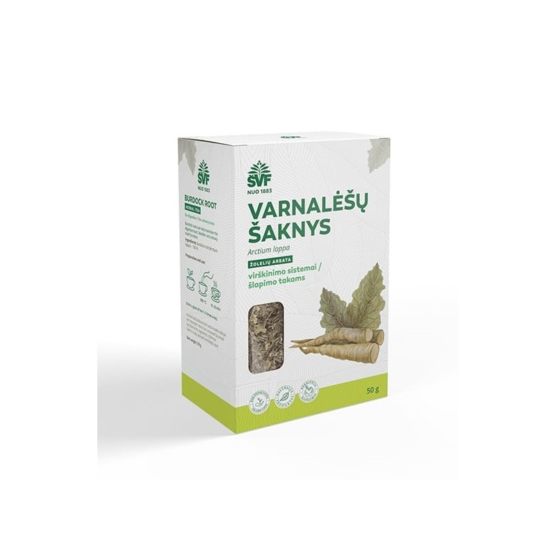 Žolelių arbata varnalėšų šaknys, ŠVF, 50 g