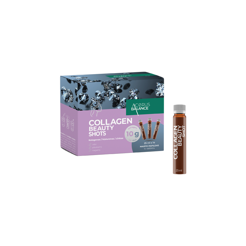 Collagen beauty shots, 14 vnt.