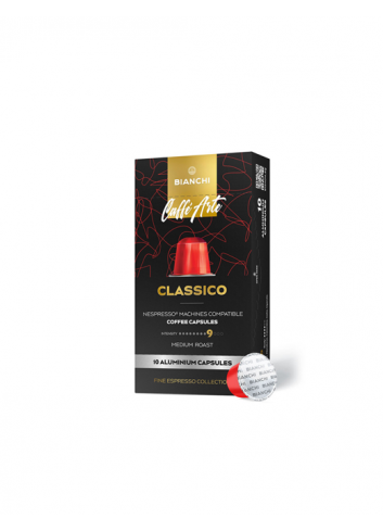 Kavos kapsulės BIANCHI Caffè Arte Classico, Nespresso®, 10 vnt.