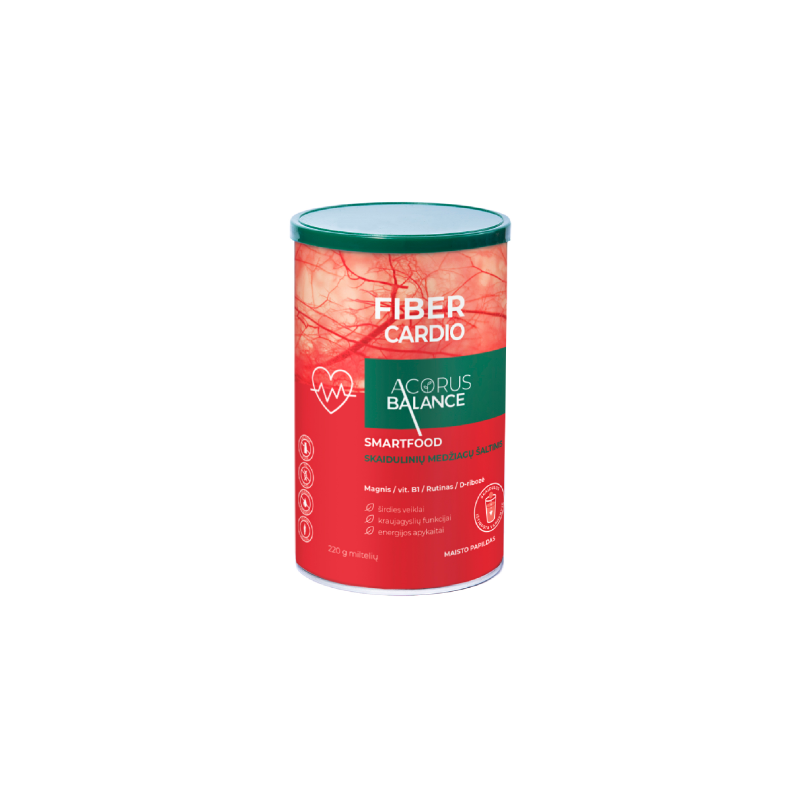 Skaidulos Fiber Cardio, 220 g