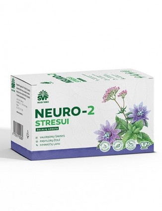 Arbata Neuro-2 stresui ŠVF, 20 vnt.