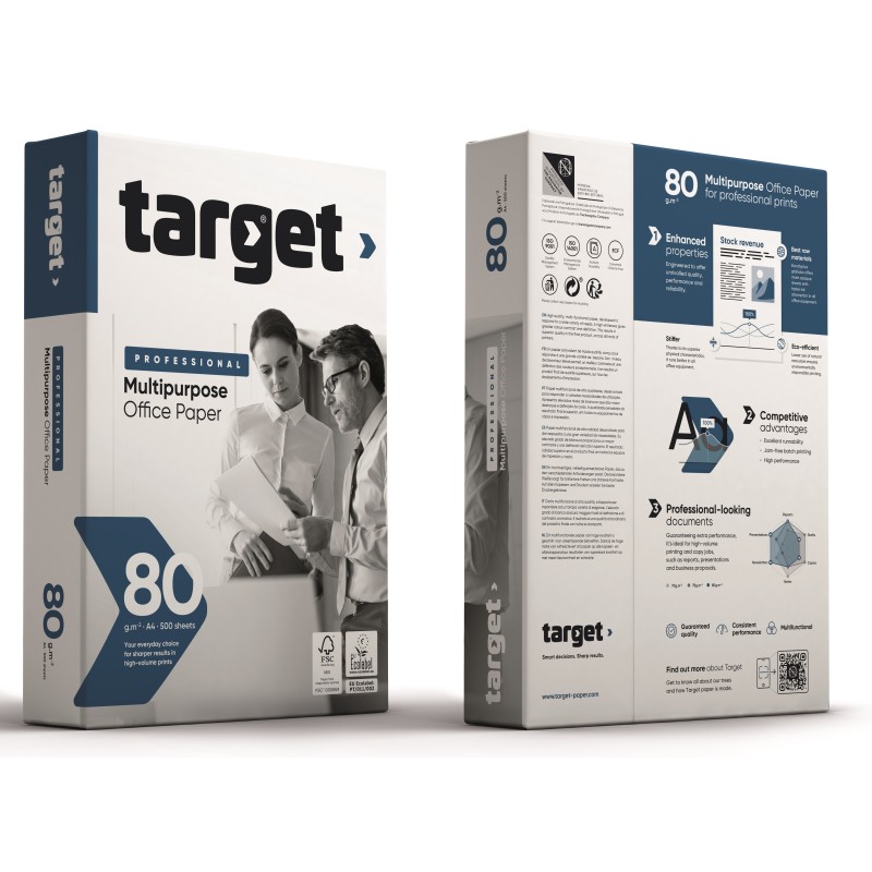 Biuro popierius TARGET PROFESSIONAL A4 80 g.