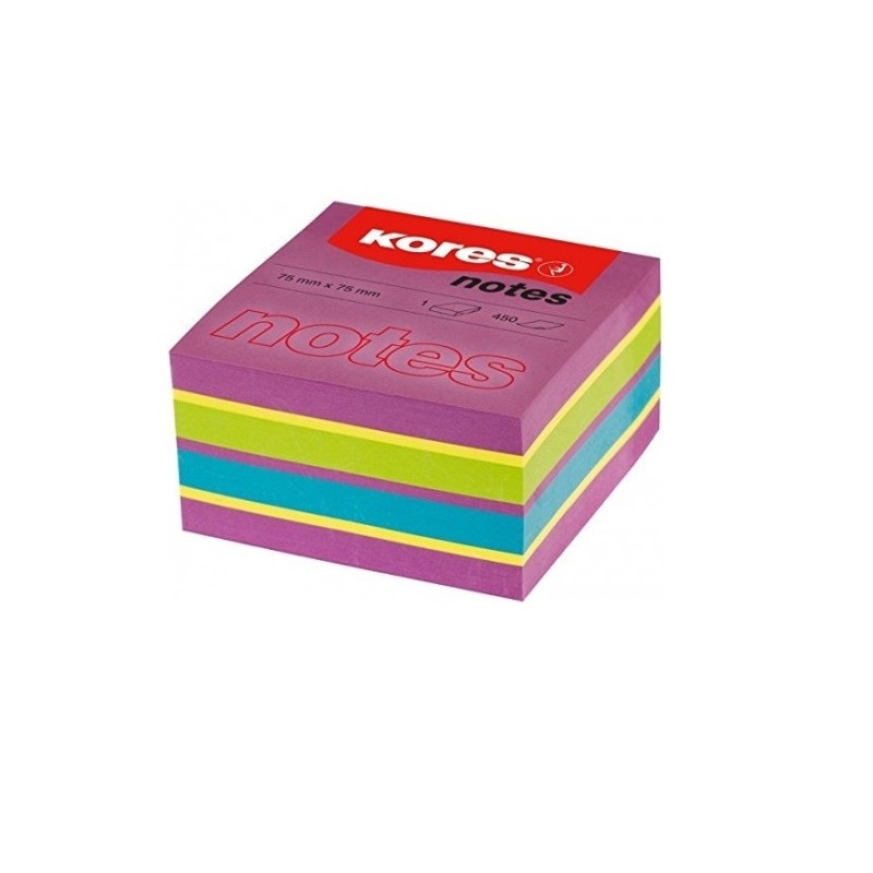 Lipnūs lapeliai KORES "Pavasaris" 75x75mm, 450lapelių