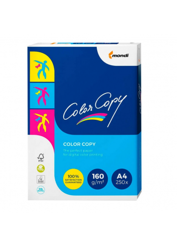 Biuro pop. spalvotam kopijavimui COLOR Copy A4 160 g. 250l. įp.5vnt.
