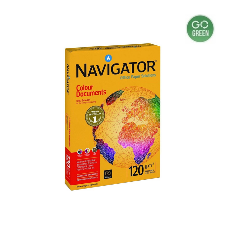 Biuro popierius universalus NAVIGATOR A4 120 g. 250 l. įp.8