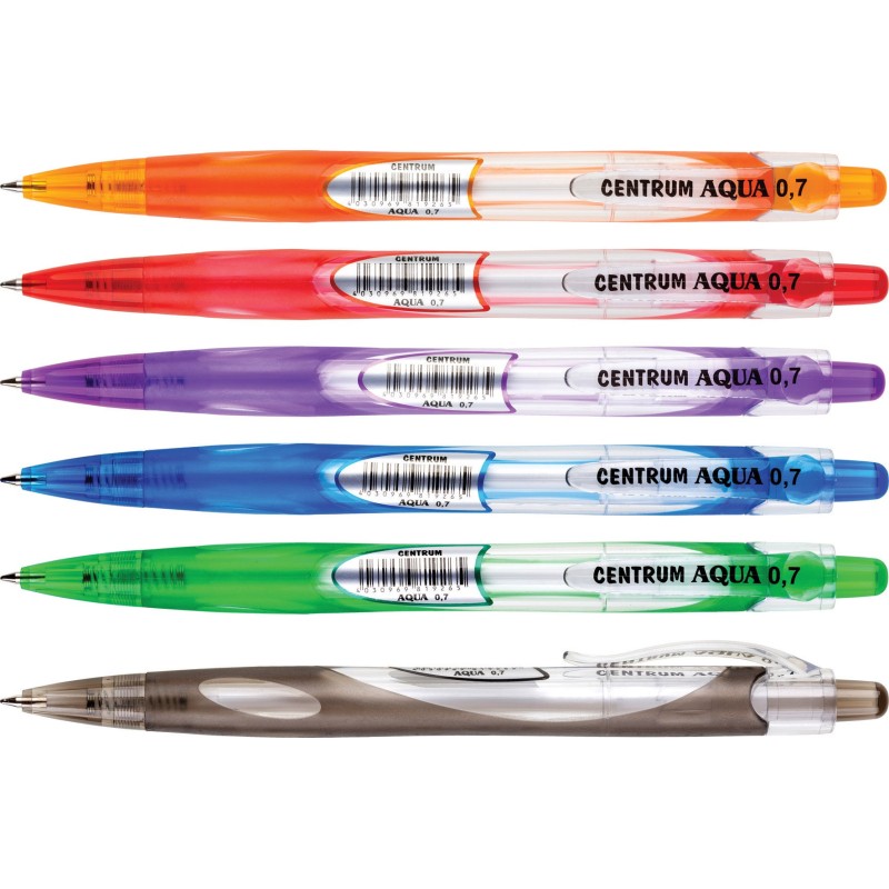 Tušinukas AQUA 0,7mm CENTRUM mix įp.50
