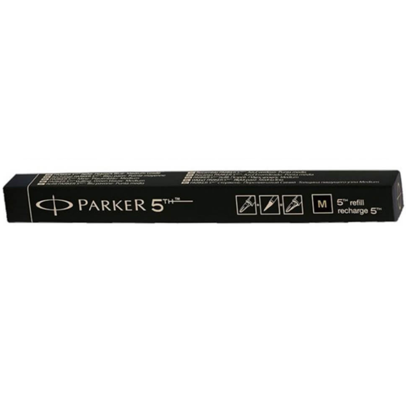 Šerdelė rašikliui PARKER 5TH TECHNOLOGY M, juodos sp..
