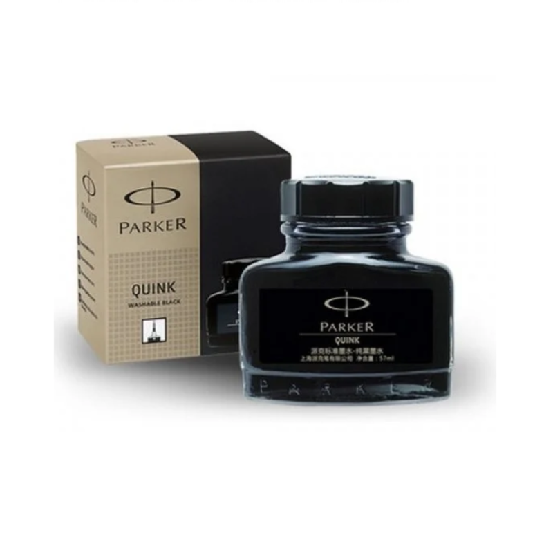 Rašalas PARKER QUINK, juodos sp., 57ml.