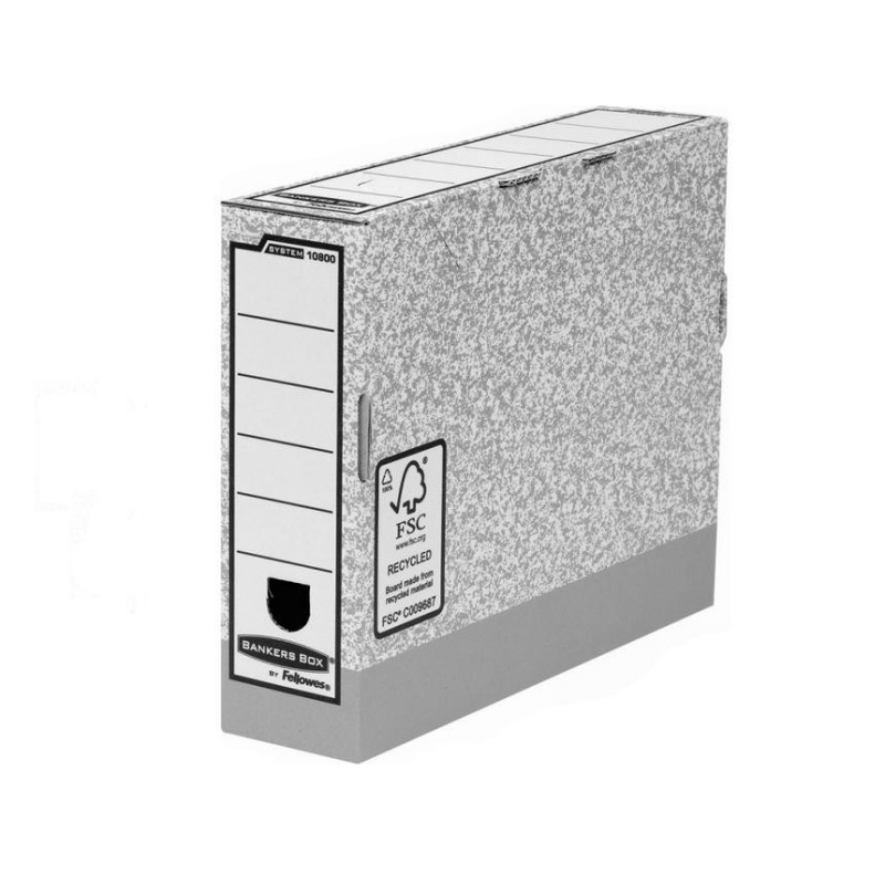 Archyvinė dėžė kartoninė  80 mm FELLOWES  įp.10