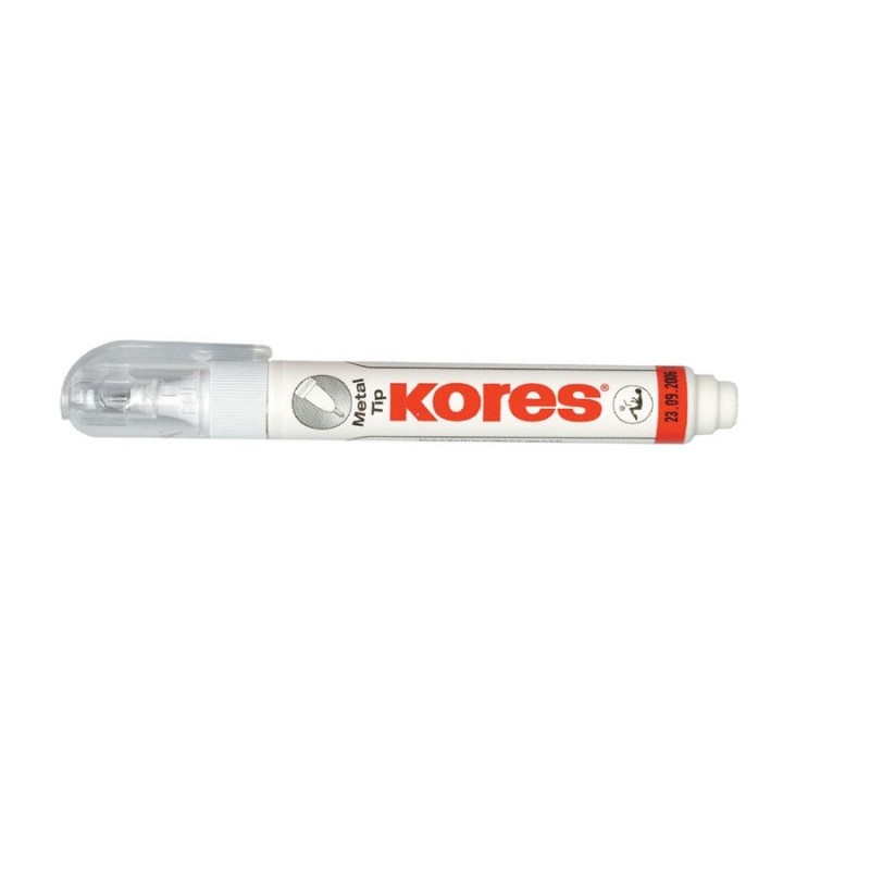Korektorius metaliniu galiuku 10ml KORES įp.12