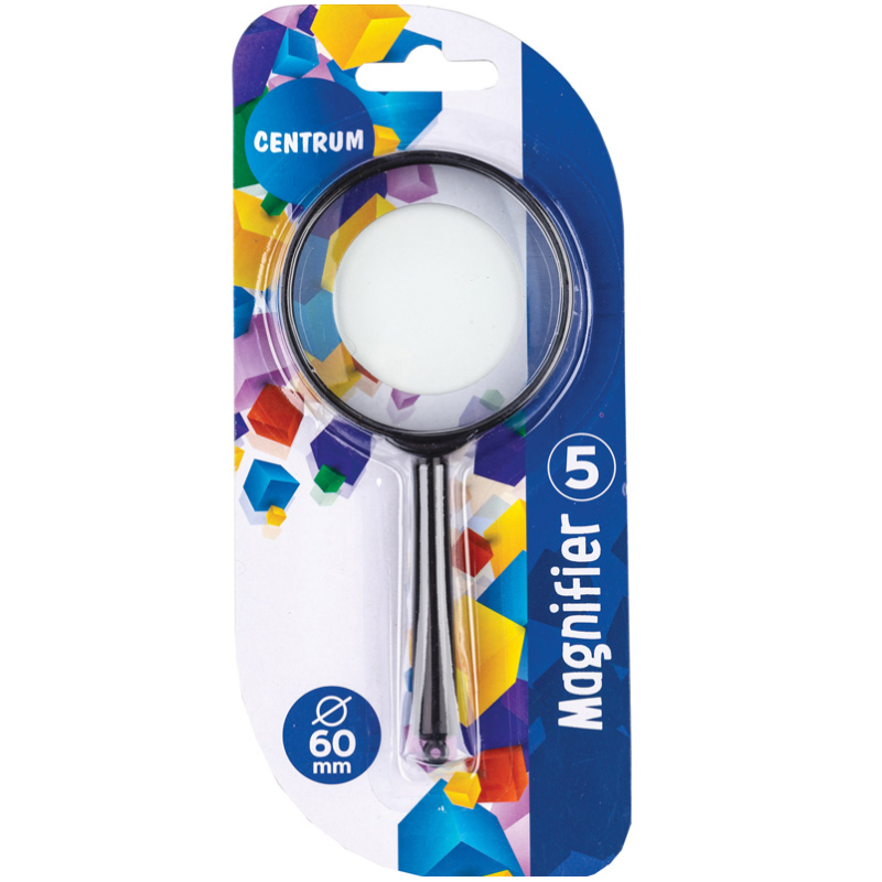 Padidinimo stiklas 60mm CENTRUM įp.24
