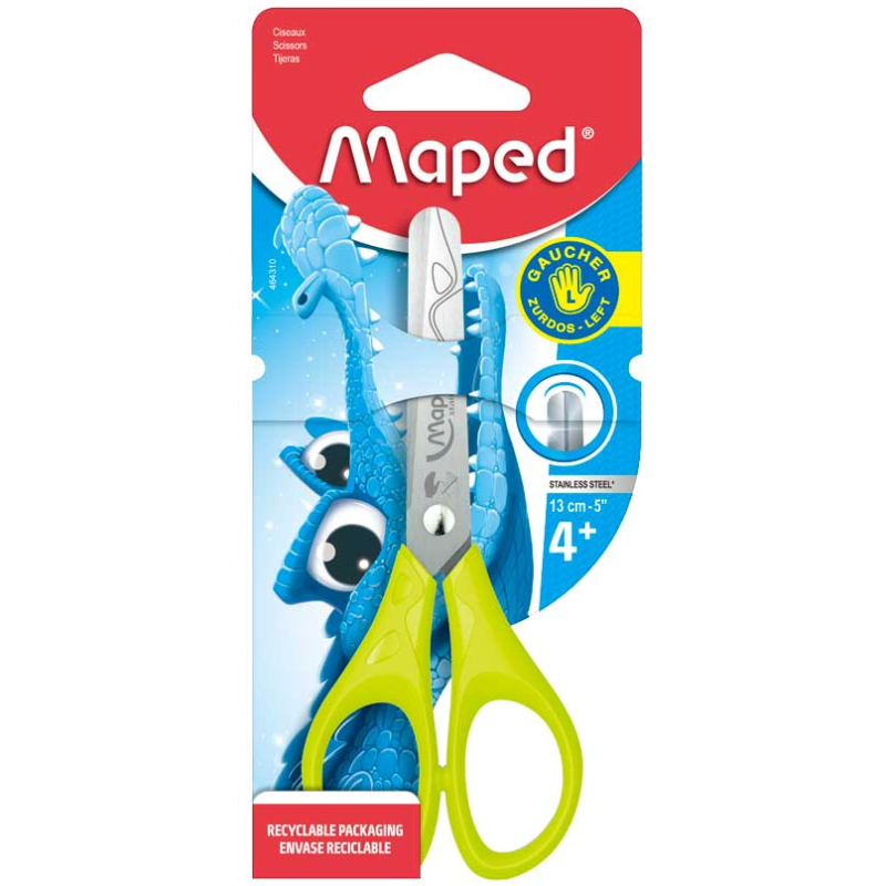 Žirklės  MAPED 13cm kairiarankiams