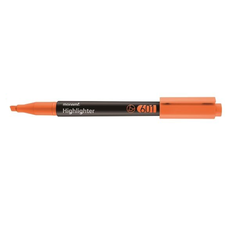 Teksto žymeklis MONAMI 601 oranžinis  įp.12