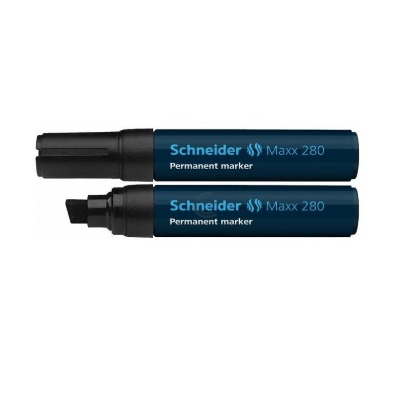 Žymeklis permanentinis SCHNEIDER MAXX 280, juodos sp., 4-12mm., k.g.