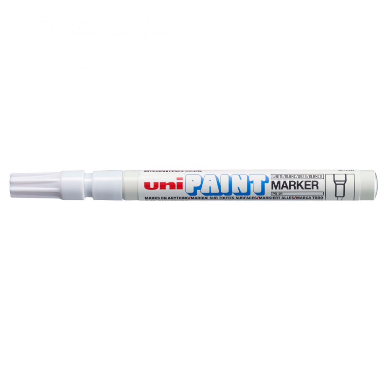Žymeklis aliejinis PX-21 baltas įp.12