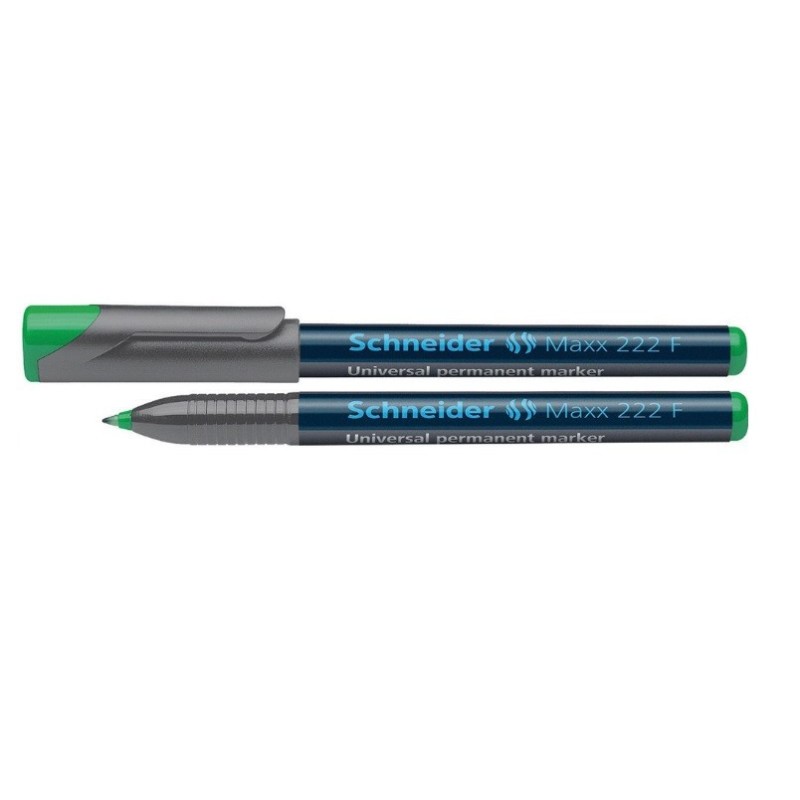 Žymeklis permanentinis SCHNEIDER MAXX 222 F, žalios sp., 0.7mm.
