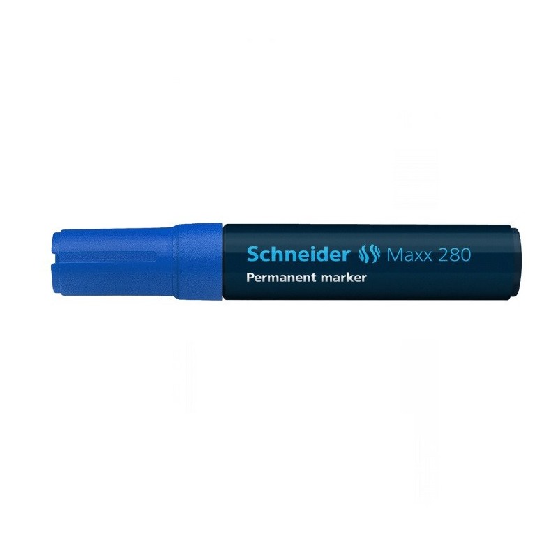 Žymeklis permanentinis SCHNEIDER MAXX 280, mėlynos sp., 4-12mm., k.g.