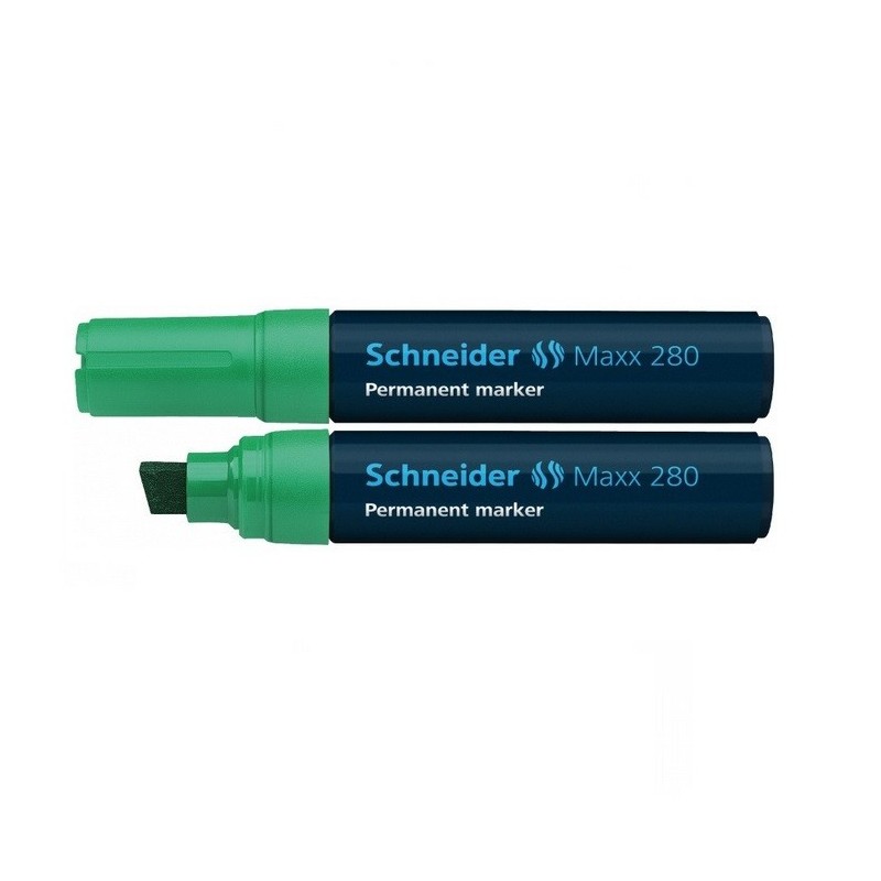 Žymeklis permanentinis SCHNEIDER MAXX 280, žalios sp., 4-12mm., k.g.
