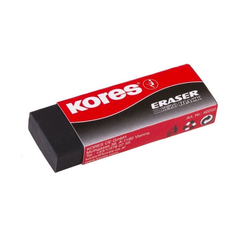 Trintukas KORES 60x21x10 mm juodas