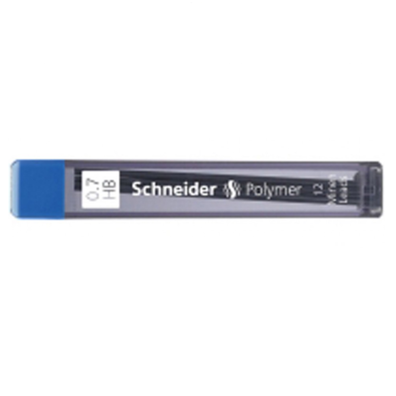 Grafitai HB 0,7 mm SCHNEIDER, 12 vnt.