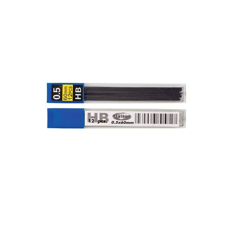 Grafitai HB 0,5 mm 12 vnt. CENTRUM