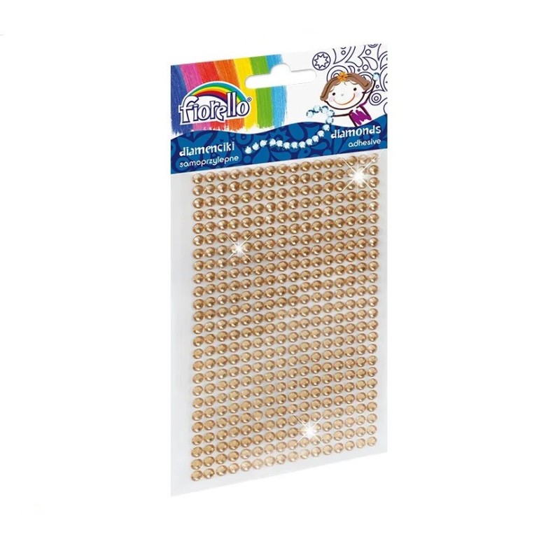 Lipnios dekoravimo akutės FIORELLO  GR-DS039-3 aukso sp.