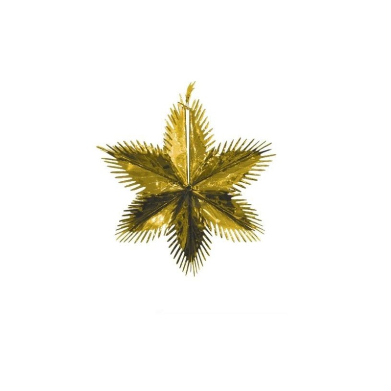Kalėdinė dekoracija Žvaigždė aukso sp.