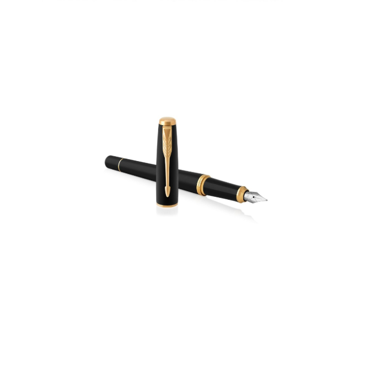 Parkeris PARKER URBAN MUTED BLACK GT, juodos sp. su aukso sp. detalėmis