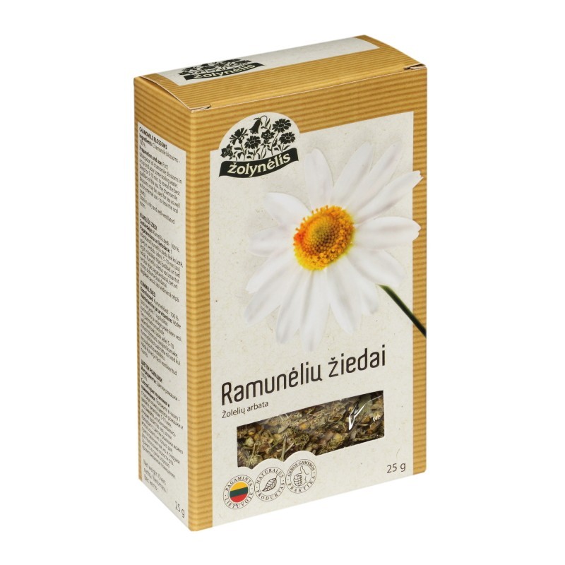 Žolelių arbata ramunėlių žiedai ŽOLYNĖLIS | Onelife.lt