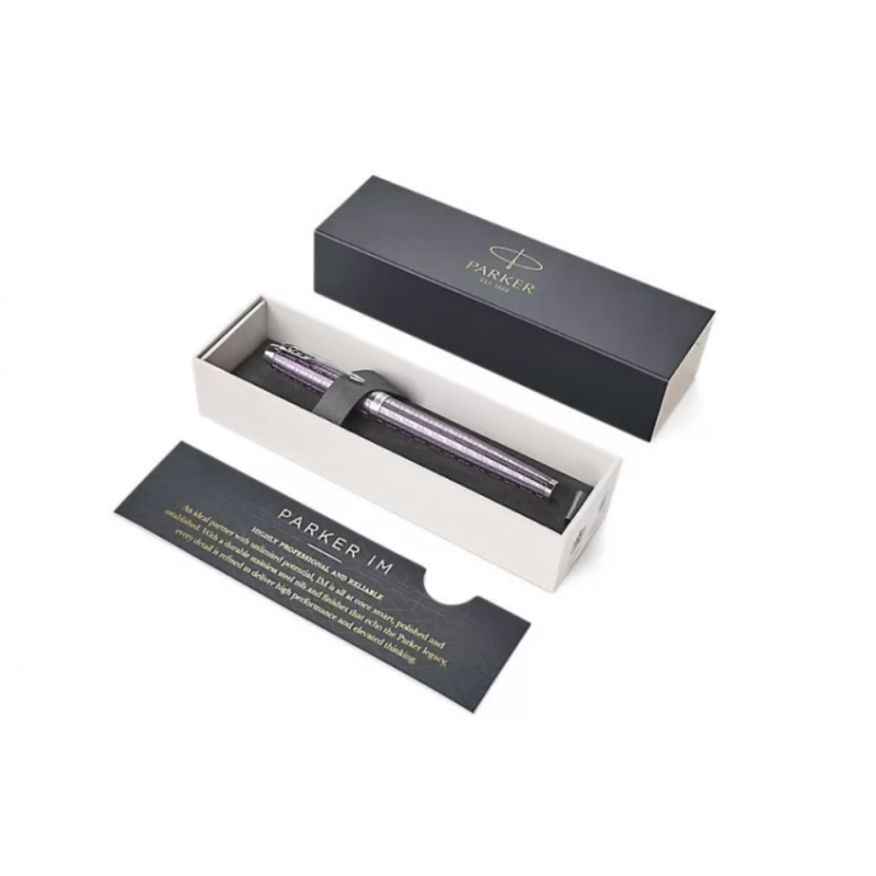 Plunksnakotis PARKER IM PREMIUM DARK VIOLET CT, violetinės sp.