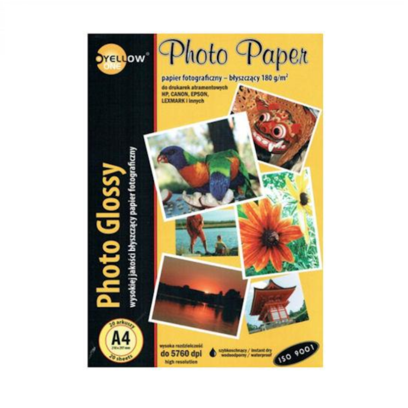 Foto popierius A4 190g. 50 lapų matinis