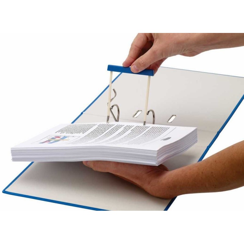 Dokumentų archyvinės įsegėlės baltos 10 cm. E-CLIP FELLOWES įp.100