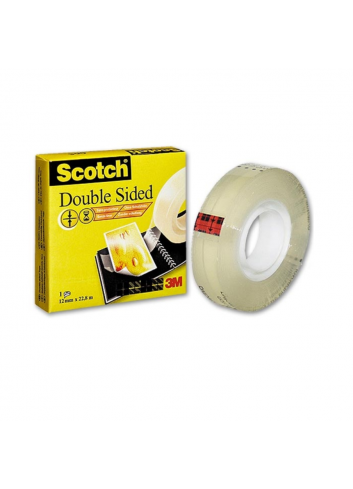 Lipni juostelė 3M SCOTCH 12mmx22,8m dvipusė