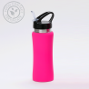 Gertuvė COLORISSIMO metalinė 600ml, rožinės spalvos