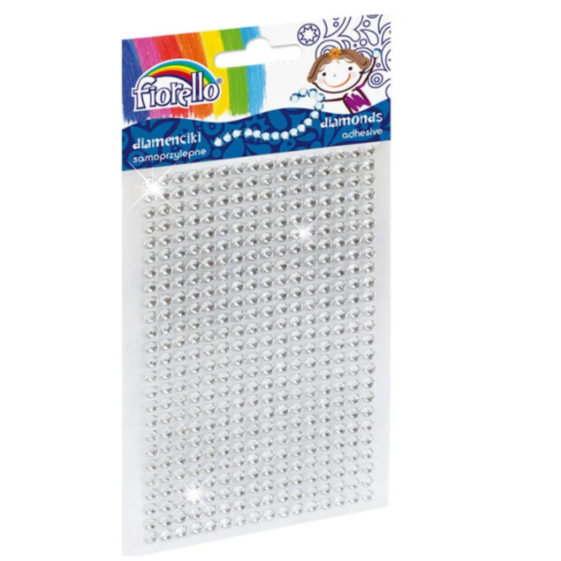 Lipnios dekoravimo akutės FIORELLO  GR-DS039-4 sidabro sp.