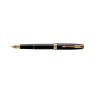 Parkeris PARKER SONNET BLACK LACQUER GT M, blizgios juodos sp. su aukso sp. detalėmis
