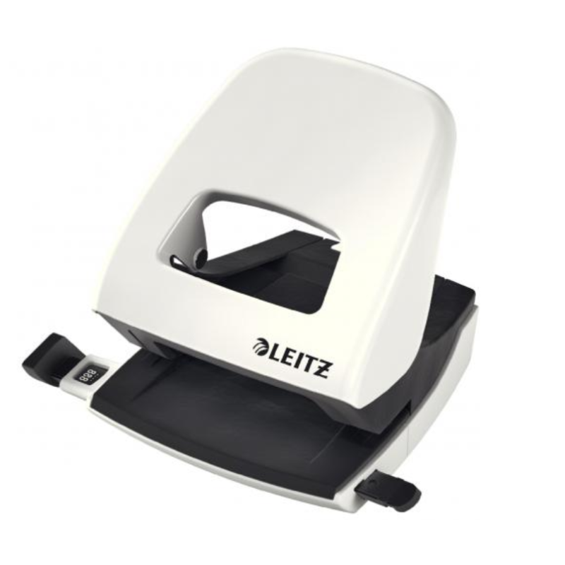 Skylmuša LEITZ 5008 30l metalizuota, baltos sp.