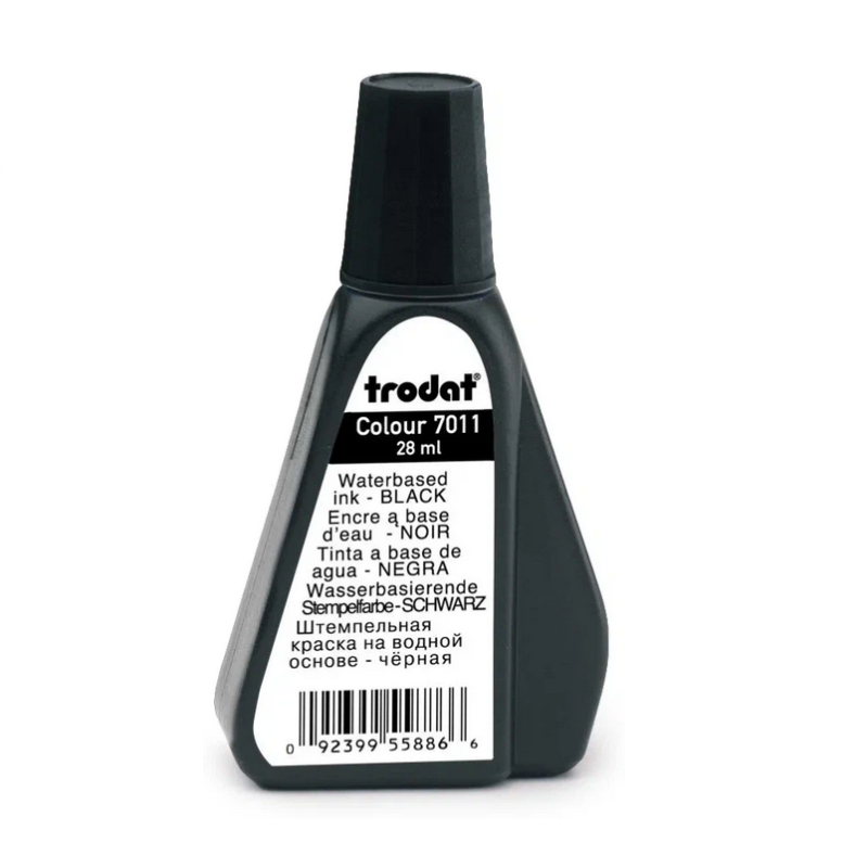 Tušas antspaudams TRODAT 7011 juodas 28ml.