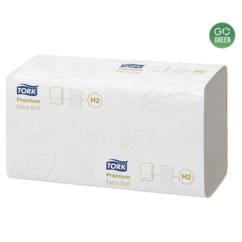 Popieriniai rankšluosčiai servetėlėmis 100vnt. TORK PREMIUM INTERFOLD EXTRA SOFT  įp.21
