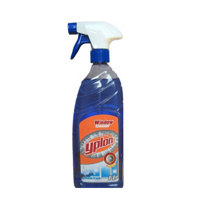 Langų valiklis 1l YPLON BLUE, gaivaus kvapo