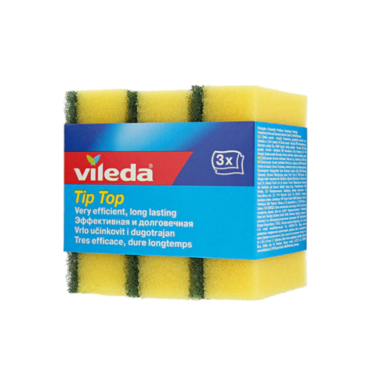Kempinėlės indams 3vnt. VILEDA TIP TOP