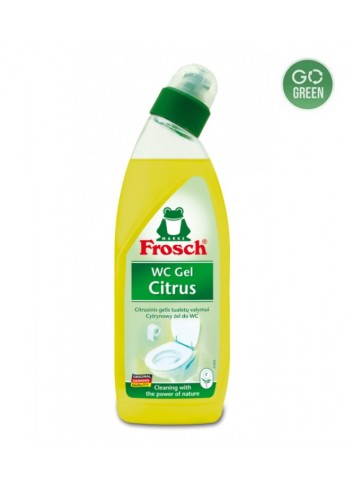 WC priežiūros priemonė 750ml FROSCH, citrinų kvapo