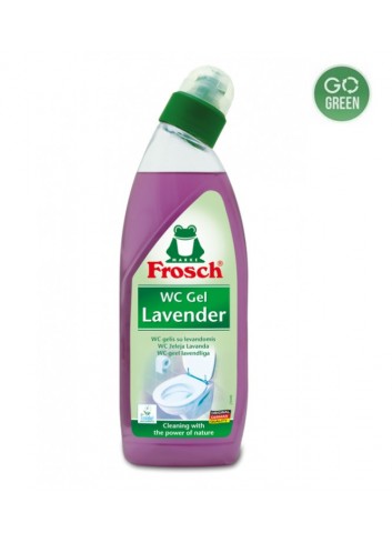 WC priežiūros priemonė 750ml FROSCH, levandų kvapo