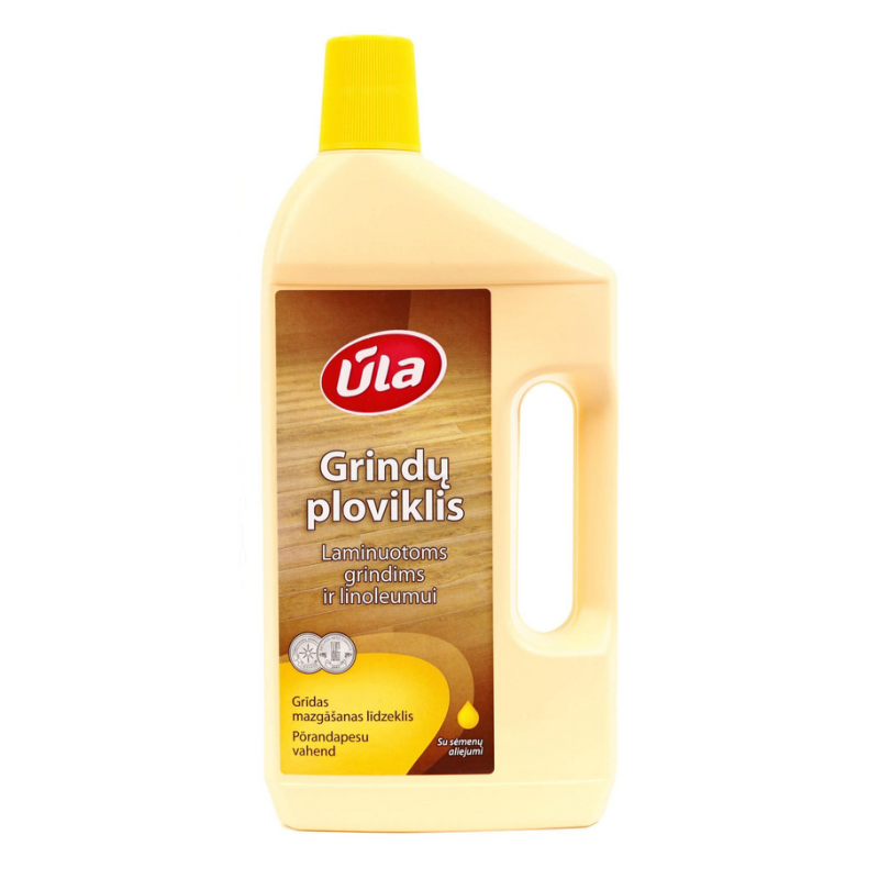 Grindų ploviklis ŪLA, laminuotoms grindims ir linoleumui 1l