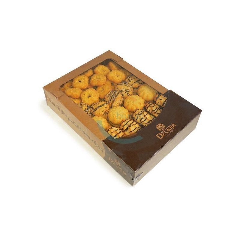 Šventinis sausainių rinkinys, 1kg, dėž.